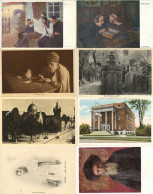 Judaika Lot Mit 29 Ansichtskarten Synagogen, Jüdische Typen, Persönlichkeiten, Künstlerkarten Usw. In Unterschiedlicher  - Judaísmo