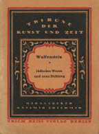 Judaika Heft Jüdisches Wesen Und Neue Dichtung Von Wolfenstein, Alfred 1922, Verlag Reiß Berlin, 54 S. II (Gebrauchsspur - Jewish