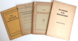 Judaika Konvolut Mit 10 Büchern/Heften 1900-1922 II (Gebrauchsspuren) Judaisme - Judaisme