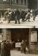 Judaika WK II Foto Nationalsozialistische Posten Vor Dem Warenhaus Tietz In Berlin Am 1. April 1933, Boykott Gegen Die J - Judaisme