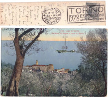 1928 GARDONE DI SOPRA  BRESCIA   ETICHETTA TORINO 1928 ESPOSIZIONI - Brescia