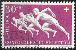 Schweiz Suisse Pro Patria 1950: Laufsport Zu WII 49 Mi 548 Yv 500 Mit Stempel LUZERN LUNABA 1951 (Zu CHF 35.00) - Used Stamps