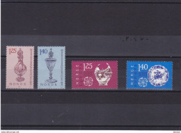 NORVEGE 1976 Yvert  678-679 + 680-681 NEUF** MNH Cote 4 Euros - Unused Stamps