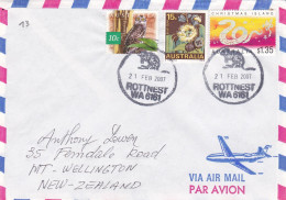 From Australia To New Zealand - 2007 - Lettres & Documents