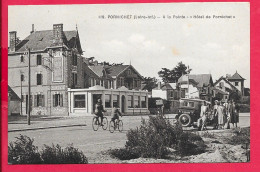 Cpa 44 Pornichet A La Pointe Hôtel De Pornichet, Animation, , Voiture, Vélos,  F.CHAPEAU éditeur VOIR SCANNE - La Turballe