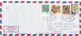 From Australia To USA - 2007 - Storia Postale