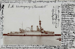 Schiff Kreuzer WK I S.M. Küstenpanzer Heimdall I-II Bateaux Bateaux - Guerra 1914-18