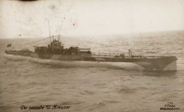 U-Boot Der Neuste U. Kreuzer I-II (fleckig) - Guerra 1914-18