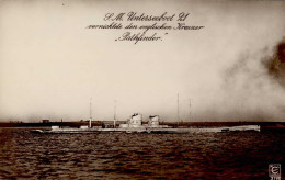U-Boot S.M. Unterseeboot 21 Vernichtete Den Englischen Kreuzer Pathfinder I-II - Guerra 1914-18