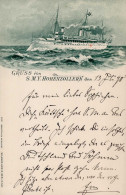 Dampfer / Ozeanliner S.M.Y. Hohenzollern 1898 I-II Bateaux - War 1914-18