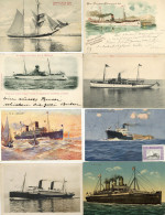 Österreichischer Lloyd Lot Mit 15 Ansichtskarten I-II - Guerra 1914-18