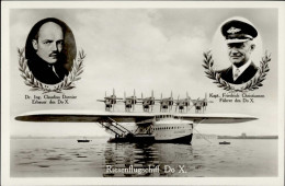 Dornier Do-X Mit Erbauer Und Führer I-II - Guerra 1914-18