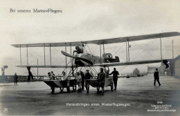 Flugzeug 349 Herausbringen Eines Wasserflugzeugs I-II Aviation - War 1914-18