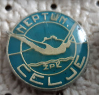 Water Polo & Swimming Club Neptun Celje Vaterpolo Slovenia Ex Yugoslavia Pin - Wasserball