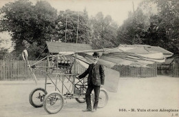 Flugwesen Pioniere Vuia, M. Et Son Aeroplane I-II Aviation - Guerra 1914-18