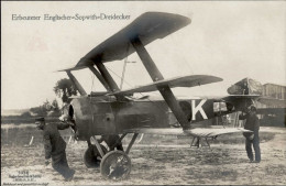 Sanke Flugzeug 1036 Erbeuteter Englischer-Sopwith-Dreidecker I-II Aviation - Weltkrieg 1914-18