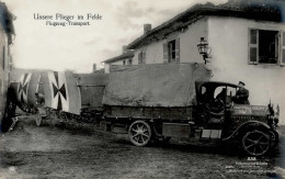 Sanke Flugzeug 332 Unsere Flieger Im Felde Flugzeug-Transport I-II Aviation - War 1914-18