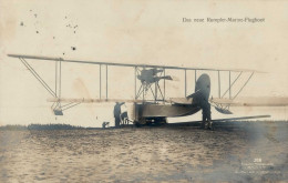 Sanke Flugzeug 368 Das Neue Rumpler-Marine Flugboot I-II (fleckig) Aviation - Weltkrieg 1914-18