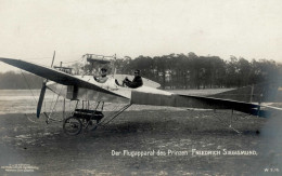 Sanke Flugzeug Der Flugapparat Des Prinzen Friedrich Siegesmund I-II Aviation - Weltkrieg 1914-18