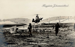 Sanke Flugzeug Johannisthal 188 Dr. Geest-Eindecker I-II Aviation - Weltkrieg 1914-18