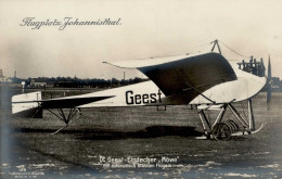 Sanke Flugzeug Johannisthal 189 Dr. Geest-Eindecker Möwe I-II Aviation - Guerre 1914-18