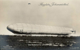 Sanke Flugzeug Johannisthal 255 Zeppelin Das Reichsmarine-Luftschiff L.3. I-II Dirigeable Aviation - Guerra 1914-18