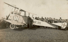 Flugzeug WK I Doppeldecker I-II Aviation - War 1914-18