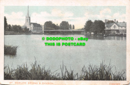 R504762 Gt. Marlow Bridge And Church. G. D. And D - Mondo