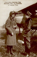 Sanke Piloten 554 Frhr. V. Richthofen U. Voss Leutnant I-II - War 1914-18