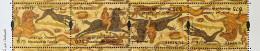 2024 Tunisie Tunisia Mosaic Horse Dog 2 Pairs Head To Tail Cheval Chevalin Jockey   MNH New - Tunesië (1956-...)