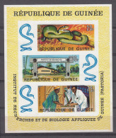 GUINEA 1967 - GUINEE - INSTITUTO DE INVESTIGACIONES Y BIOLOGIA - YVERT HB 16** SIN DENTAR - IMPERFORATE - República De Guinea (1958-...)