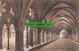 R504224 Salisbury Cathedral. Cloisters. Friths Series. No. 34873 - Mondo