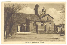 Cpa Valréas - L'église - Valreas