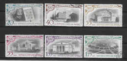 Romania 1959 Bucuresti 500 Y. Y.T. 1637/1642 (0) - Usado