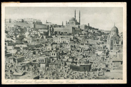 CAIRO Citadel And Egyptian Cemetery Zogos 1930 - Kairo