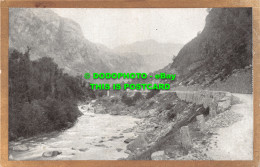 R504793 Limestone. Road. River. Salmini. Postcard - World