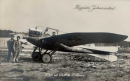 Sanke Piloten Johannisthal 217 Böhm Auf Albatros-Eindecker I-II - Guerre 1914-18