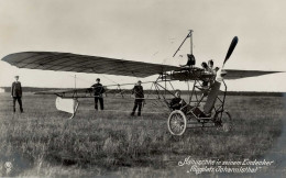 Sanke Piloten Johannisthal Hanuschke In Seinem Eindecker I-II - Guerre 1914-18