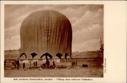 Ballon Kein Füllung Eines Netzlosen Freiballons I-II - Weltkrieg 1914-18