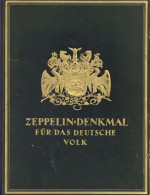 Buch Zeppelin-Denkmal Für Das Deutsche Volk Von Dr. Hildebrandt, Hans 1925, Germania-Verlag Stuttgart, 385 S. II Dirigea - Aeronaves