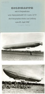 Zeppelin Bildmappe Mit 6 Originalfotos Vom Heeresluftschiff Z II Des Fotographen Heinz Aus Limburg Vom 25. April 1910 I- - Aeronaves