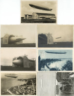 Zeppelin Friedrichshafen Lot Mit 7 Ansichtskarten I-II Dirigeable - Dirigeables