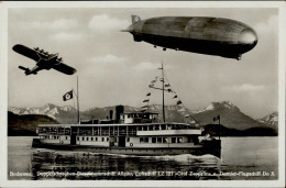 Zeppelin Bodensee L.Z. 127 Donier Do X Und Doppelschrauben-Dieselmotorschiff Allgäu I-II Dirigeable - Dirigeables