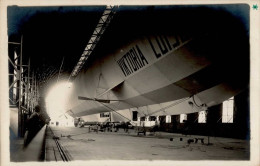 Zeppelin Frankfurt / Main Zeppelin Viktoria Luise In Der Luftschiffhalle I-II Dirigeable - Dirigeables