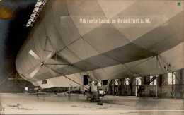 Zeppelin Frankfurt / Main Zeppelin Viktoria Luise In Der Luftschiffhalle I-II Dirigeable - Dirigeables