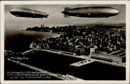 Zeppelin Friedrichshafen Die Luftriesen D.-L.Z. 127 Graf Zeppelin Und D.-L.Z. 129 Hindenburg I-II Dirigeable - Luchtschepen