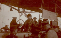 Zeppelin Führergondel Des Z. I 1909 Rückseite Gestpl. Hacker (Luftschiffkapitän) Foto-AK II (Gebrauchspuren) Dirigeable - Zeppeline