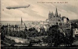 Zeppelin Limburg Z. II Am 25. April 1910 I-II (kl. Abschürfung) Dirigeable - Dirigeables