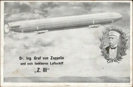 Zeppelin Luftkreuzer Z III (LZ 6) I-II (etwas Fleckig) Dirigeable - Dirigeables