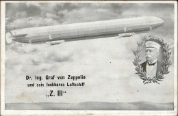 Zeppelin Luftkreuzer Z III (LZ 6) I-II (etwas Fleckig) Dirigeable - Luchtschepen